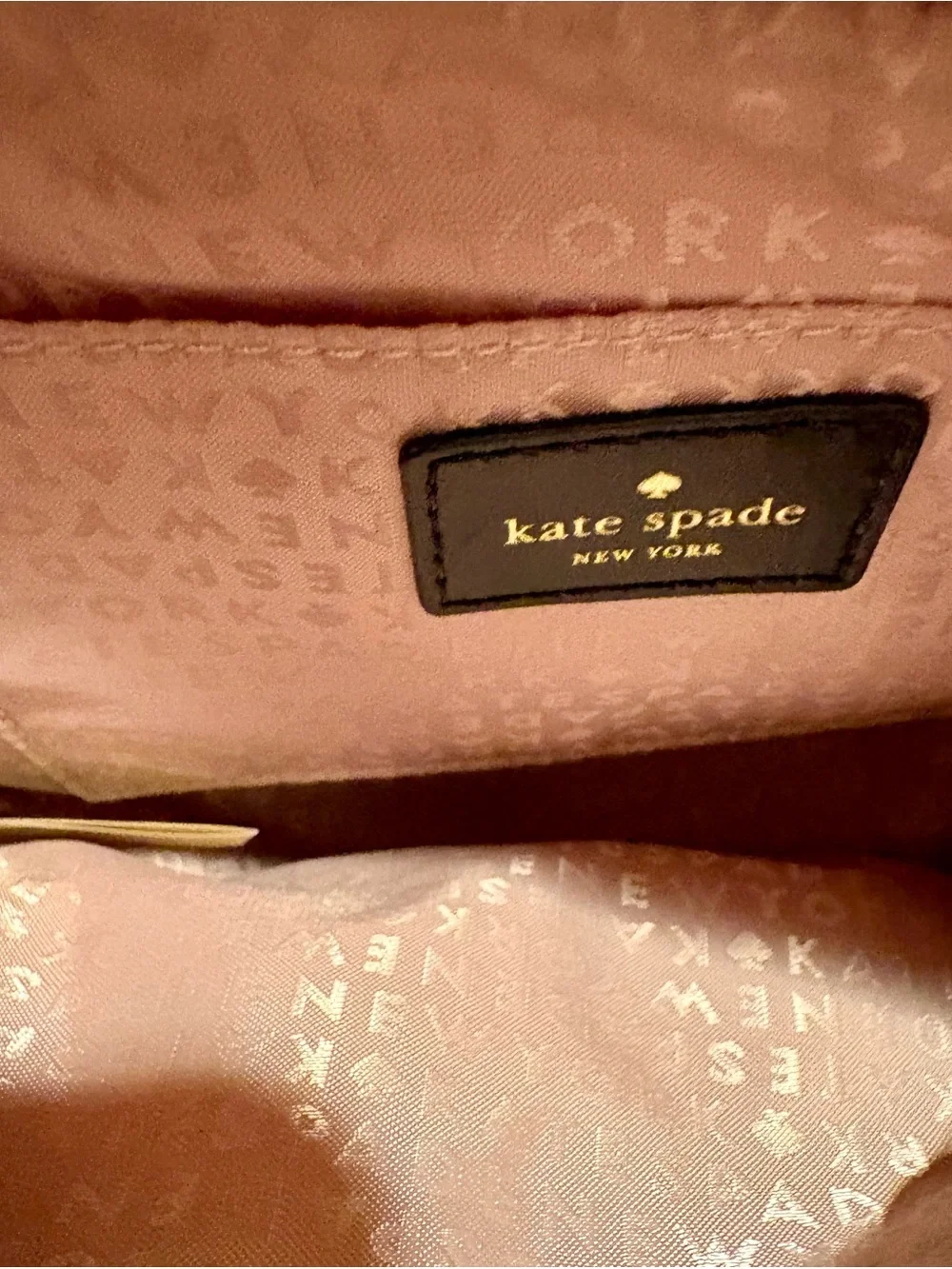 kate spade Red and Black Plaid Crossbody Bag with Black Strap